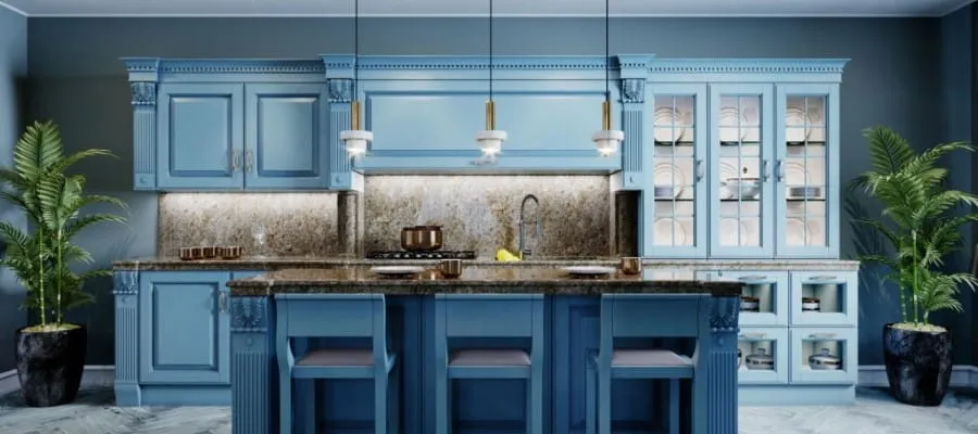blue-and-dark